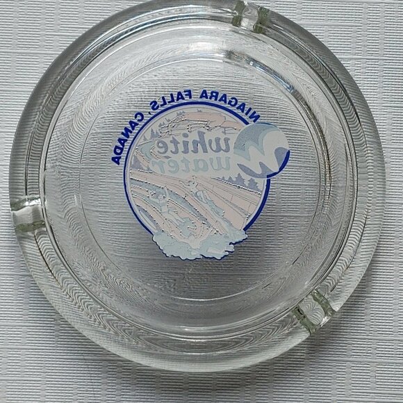 Niagara Falls Canada White Water Theme Park Ashtray - Picture 2 of 3